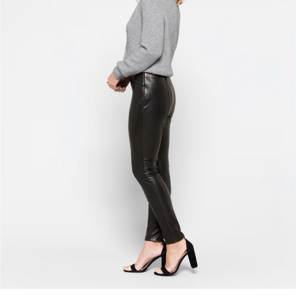One 5 One, Stitch Fix, Vikki Black Faux Leather Skinny Pants